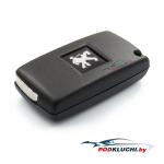 Ключ Peugeot Expert, 307 выкидной (корпус) 3 кнопки