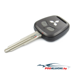 Ключ Mitsubishi Lancer (корпус) 2 кнопки