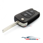 Ключ Kia Picanto выкидной (корпус) 3 кнопки