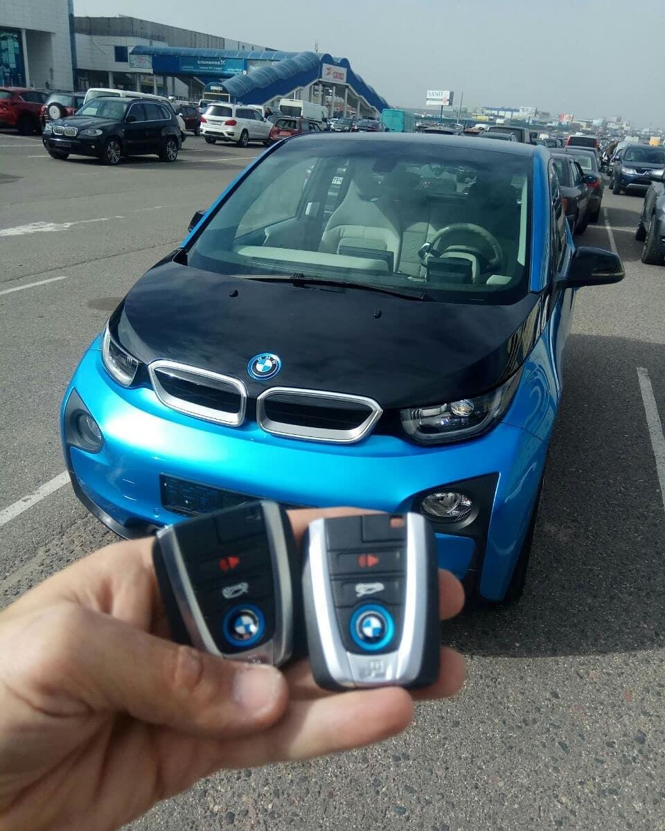 BMW i3 (2015) - Добавление запасного чип-ключа