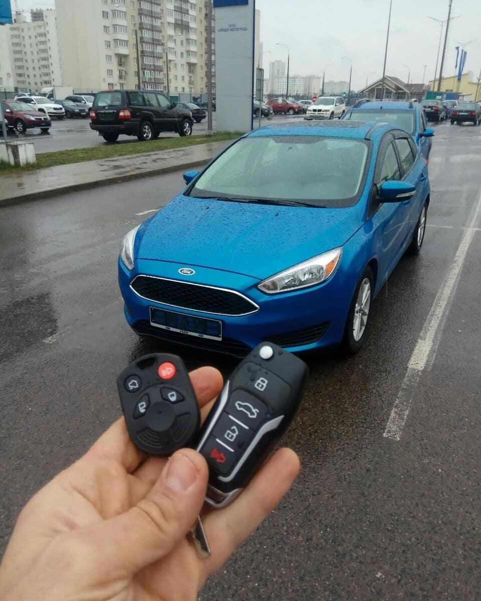 Ford Focus (2015) USA - Программирование дополнительного ключа зажигания